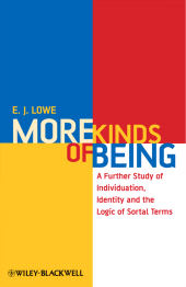 eBook, More Kinds of Being : A Further Study of Individuation, Identity, and the Logic of Sortal Terms, Blackwell