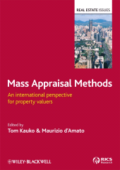 E-book, Mass Appraisal Methods : An International Perspective for Property Valuers, Blackwell