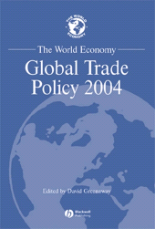 E-book, The World Economy : Global Trade Policy 2004, Blackwell