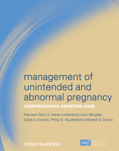 E-book, Management of Unintended and Abnormal Pregnancy : Comprehensive Abortion Care, Blackwell