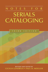 E-book, Notes for Serials Cataloging, Bloomsbury Publishing