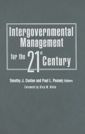 E-book, Intergovernmental Management for the 21st Century, Brookings Institution Press