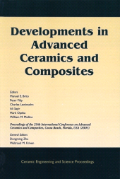 E-book, Developments in Advanced Ceramics and Composites : A Collection of Papers Presented at the 29th International Conference on Advanced Ceramics and Composites, Jan 23-28, 2005, Cocoa Beach, FL, Volume 26, Issue 8, American Ceramic Society