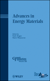 eBook, Advances in Energy Materials, American Ceramic Society