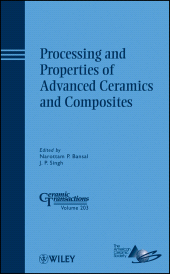 E-book, Processing and Properties of Advanced Ceramics and Composites, American Ceramic Society