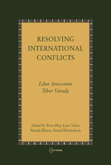 E-book, Resolving International Conflicts, Central European University Press