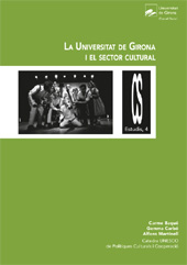 eBook, La Universitat de Girona i el sector cultural, Documenta Universitaria