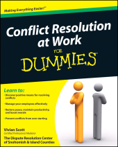 E-book, Conflict Resolution at Work For Dummies, For Dummies