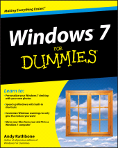 E-book, Windows 7 For Dummies, For Dummies