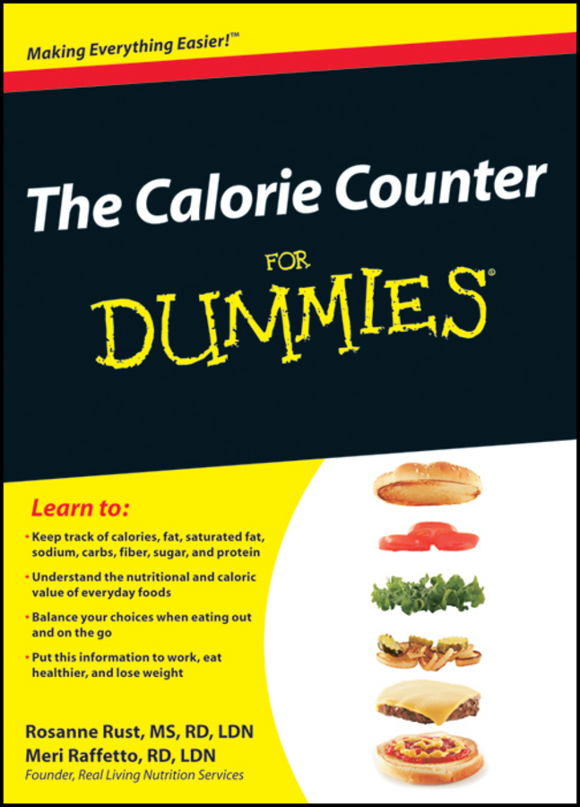 E-book, The Calorie Counter For Dummies, For Dummies