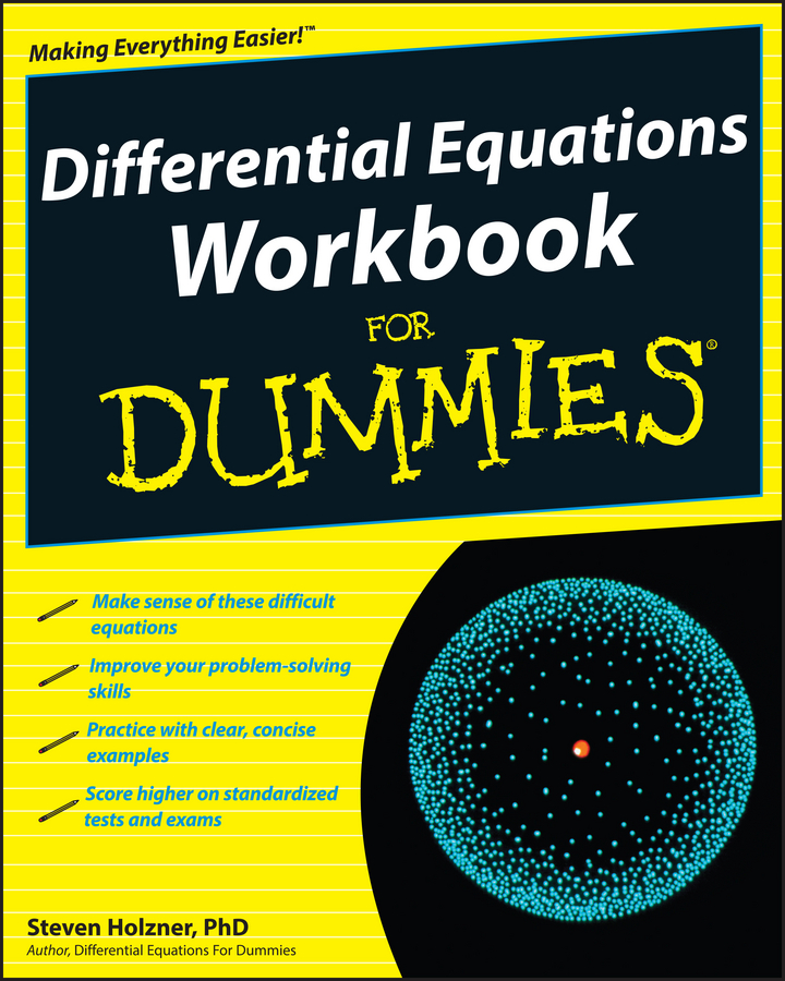 E-book, Differential Equations Workbook For Dummies, For Dummies