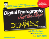 eBook, Digital Photography Just the Steps For Dummies, For Dummies