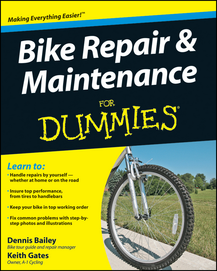eBook, Bike Repair and Maintenance For Dummies, For Dummies