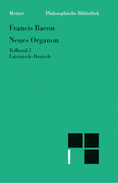 m, Neues Organon. Teilband 2 : Zweisprachige Ausgabe, Felix Meiner Verlag