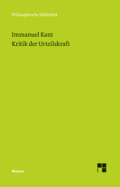 E-book, Kritik der Urteilskraft, Felix Meiner Verlag