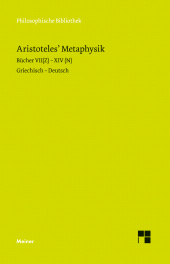 E-book, Metaphysik. Zweiter Halbband : Bücher VII (Z) - XIV (N). Zweisprachige Ausgabe, Felix Meiner Verlag