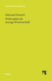 E-book, Philosophie als strenge Wissenschaft, Felix Meiner Verlag