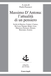 E-book, Massimo D'Antona : l'attualità di un pensiero, Franco Angeli