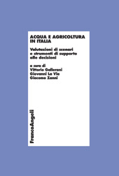 E-book, Acqua e agricoltura in Italia : valutazioni di scenari e strumenti di supporto alla decisioni, Franco Angeli