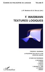 E-book, Friedrich Waismann, textures logiques, L'Harmattan