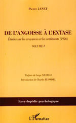 E-book, De l'angoisse à l'extase, vol. 1: Etudes sur les croyances et les sentiments (1926), Janet, Pierre, 1859-1947, L'Harmattan