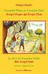 E-book, Compère Chien et Compère Chat : Konpè Chyen épi Konpè Chat - Rêve de Compère Crabe/ Rèv konpè krab, L'Harmattan