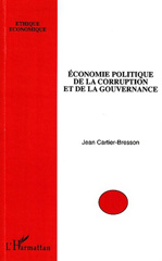 E-book, Economie politique de la corruption et de la gouvernance, Cartier-Bresson, Jean, L'Harmattan