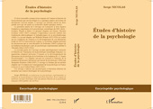 eBook, Etudes d'histoire de la psychologie, L'Harmattan