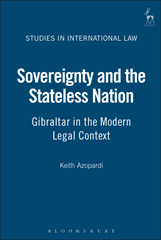 E-book, Sovereignty and the Stateless Nation, Hart Publishing