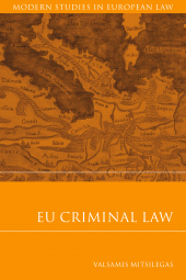 E-book, EU Criminal Law, Hart Publishing