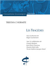 E-book, Les tragédies, Honoré Champion