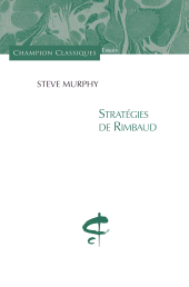 eBook, Stratégies de Rimbaud, Honoré Champion