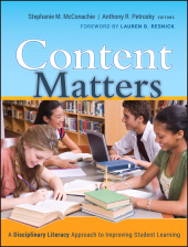 eBook, Content Matters : A Disciplinary Literacy Approach to Improving Student Learning, Jossey-Bass