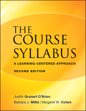 E-book, The Course Syllabus : A Learning-Centered Approach, Jossey-Bass