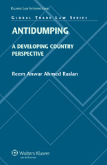 E-book, Antidumping, Raslan, Reem Anwar Ahmed, Kluwer Law International