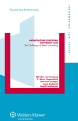 E-book, Harmonizing European Copyright Law, Eechoud, Mireille van., Wolters Kluwer
