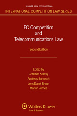 E-book, EC Competition and Telecommunications Law, Koenig, Christian, Kluwer Law International