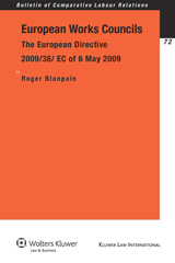 E-book, European Works Councils, Kluwer Law International