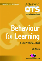 eBook, Behaviour for Learning in the Primary School, Learning Matters