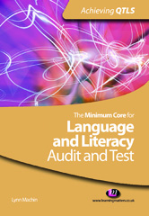 E-book, The Minimum Core for Language and Literacy, Learning Matters