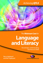 E-book, The Minimum Core for Language and Literacy, Learning Matters