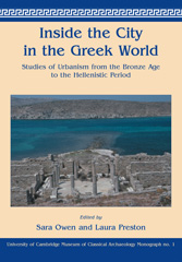 eBook, Inside the City in the Greek World, Oxbow Books