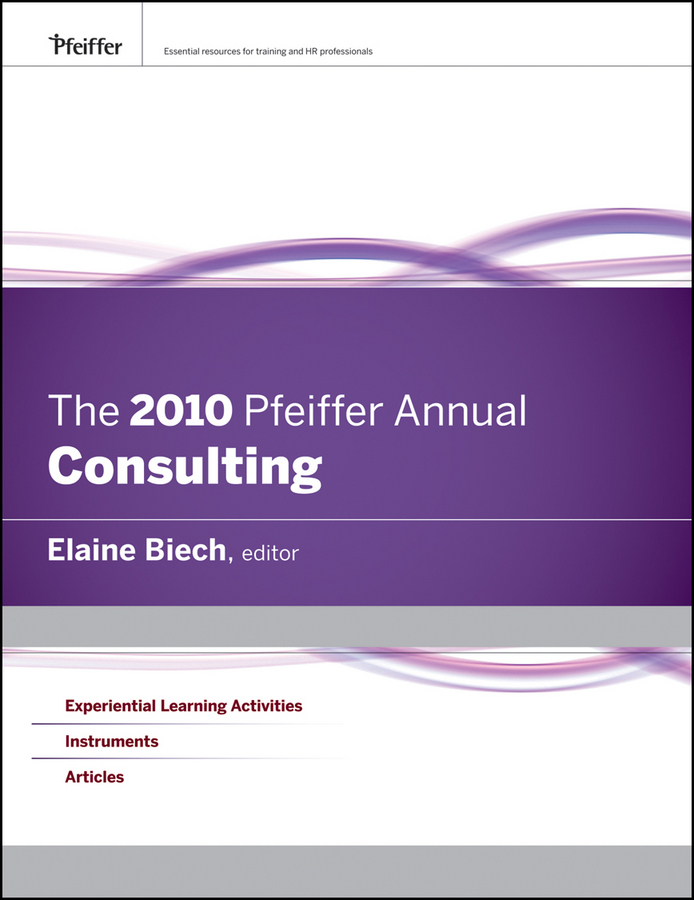 E-book, The 2010 Pfeiffer Annual : Consulting, Pfeiffer