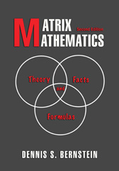 eBook, Matrix Mathematics : Theory, Facts, and Formulas - Second Edition, Princeton University Press
