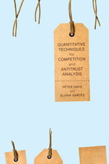 E-book, Quantitative Techniques for Competition and Antitrust Analysis, Princeton University Press