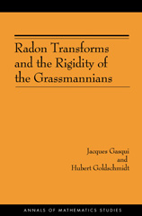 E-book, Radon Transforms and the Rigidity of the Grassmannians (AM-156), Princeton University Press