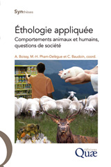eBook, Ethologie appliquée : Comportements animaux et humains, questions de société, Éditions Quae