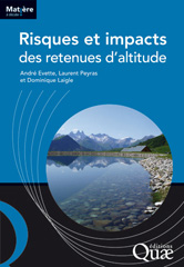 E-book, Risques et impacts des retenues d'altitude, Éditions Quae