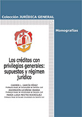 E-book, Los créditos con privilegios generales : supuestos y régimen jurídico, García Pérez, Carmen L., Reus
