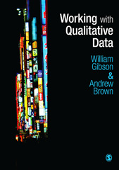 eBook, Working with Qualitative Data, Gibson, William, Sage